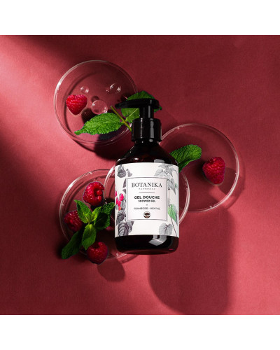Gel douche Framboise-Menthe - Botanika Marrakech