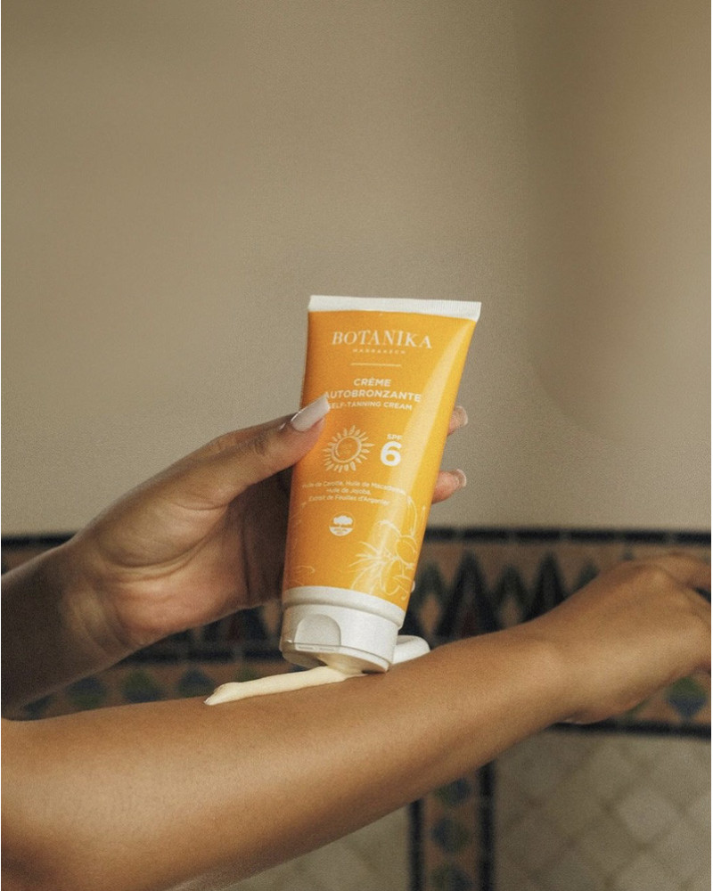 Crème auto-bronzante SPF 6 - Botanika Marrakech