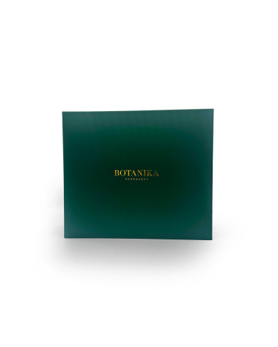 Grande boîte Botanika – Coffret vert rigide pour soins et cadeaux