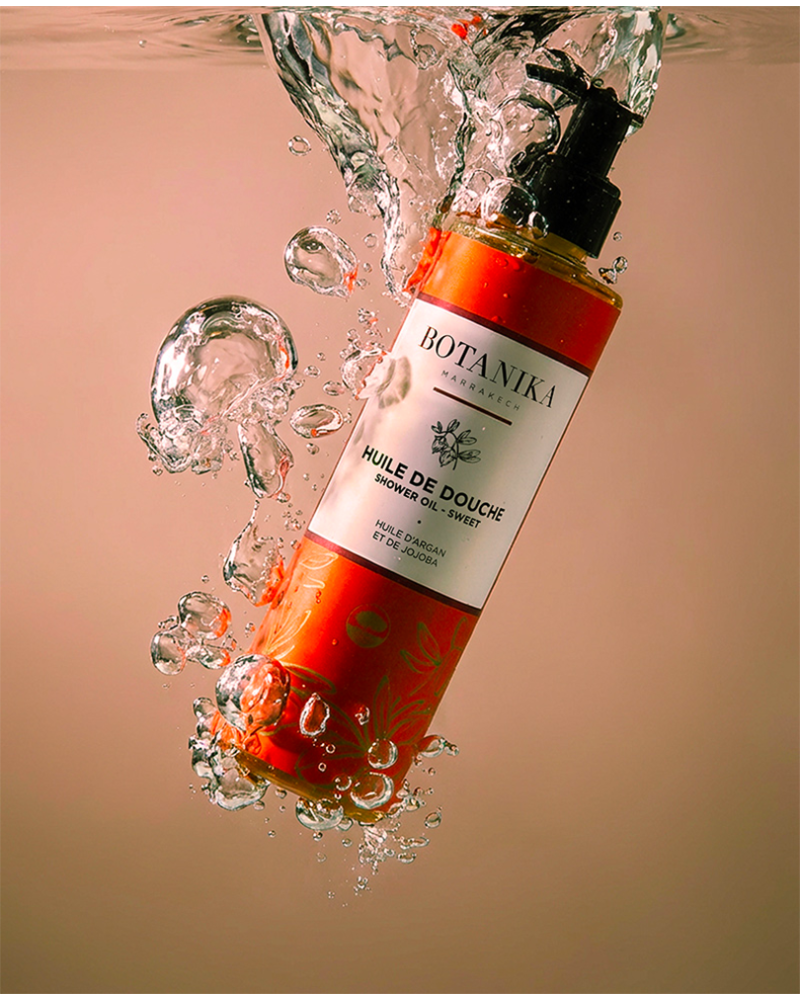 Huile de douche Sweet - Botanika Marrakech