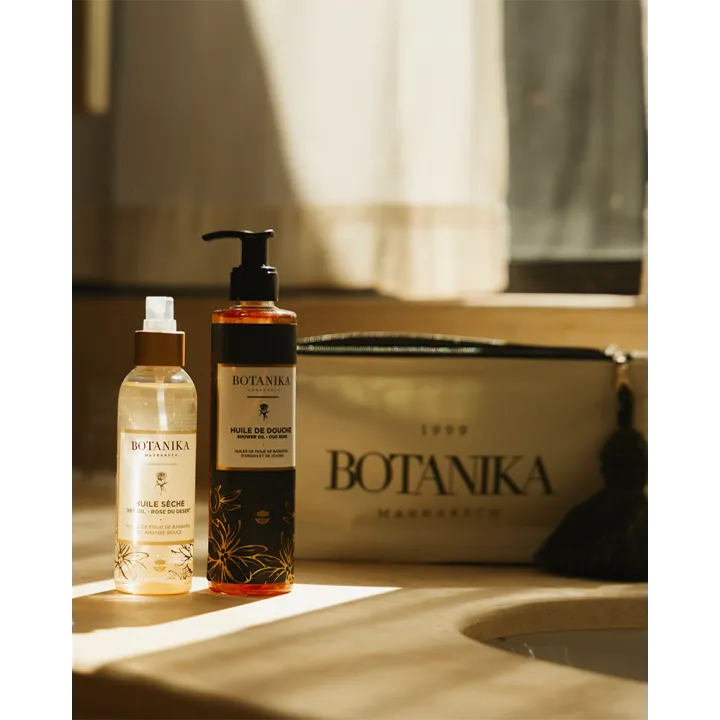 Huile de douche Oud Rose - Botanika Marrakech