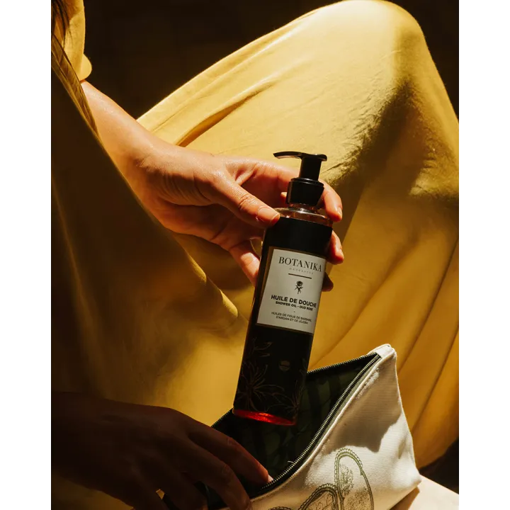 Huile de douche Oud Rose - Botanika Marrakech