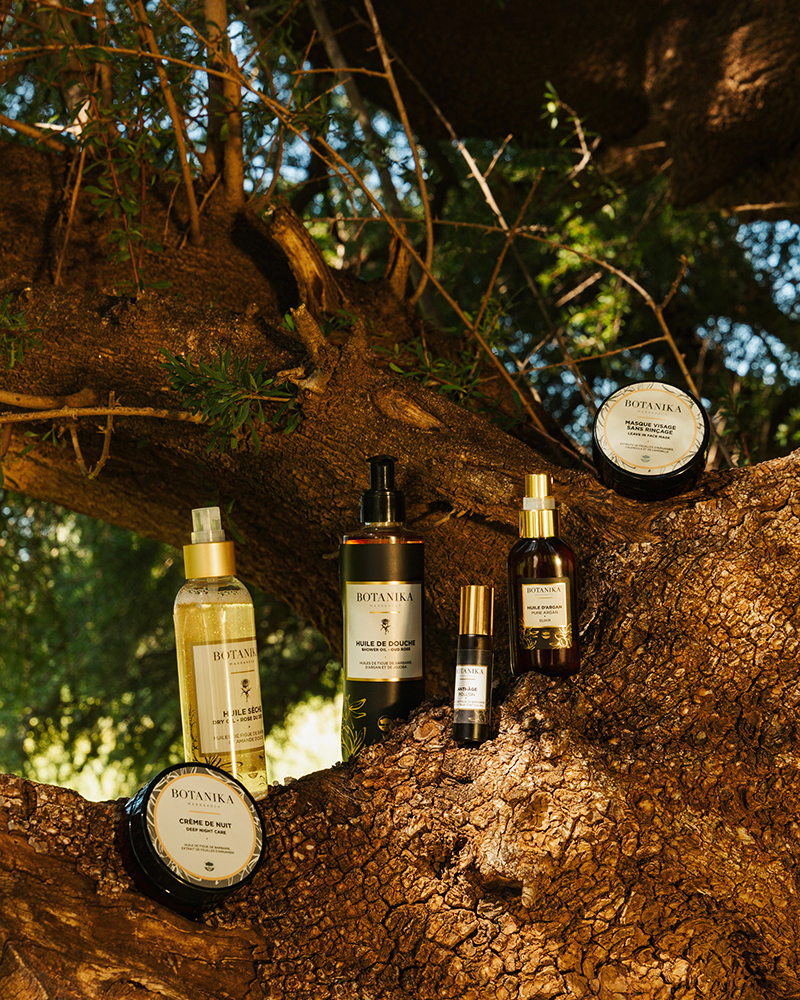 Huile de douche Oud Rose - Botanika Marrakech