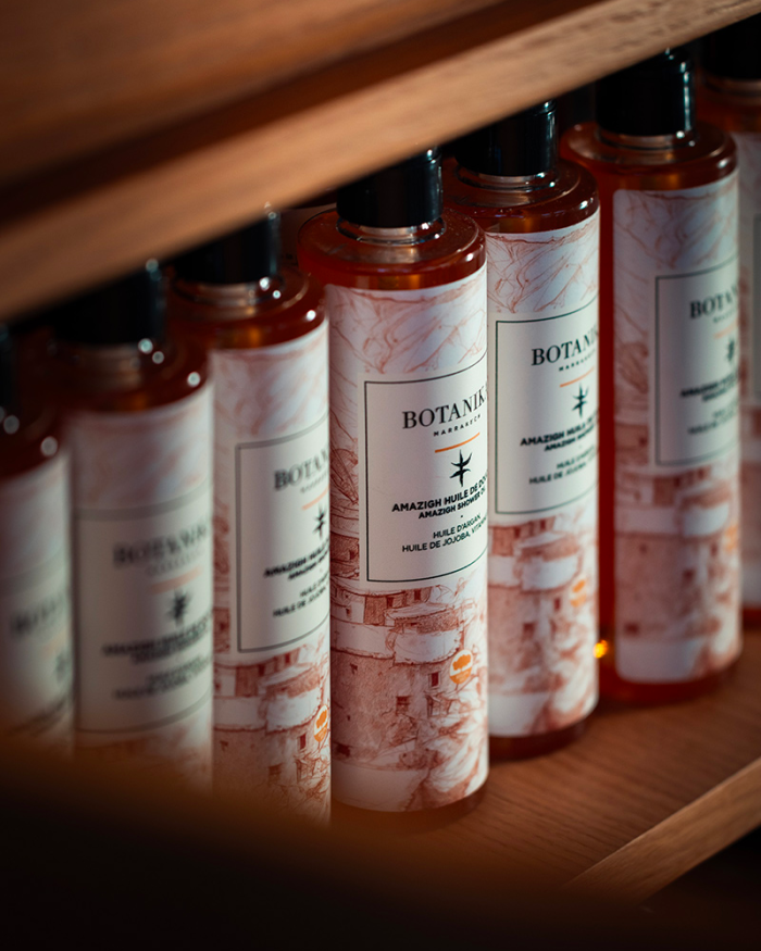 Huile de douche AMAZIGH - Botanika Marrakech