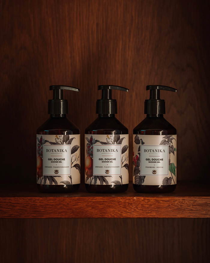 Gel douche Grenade-fleur d'oranger - Botanika Marrakech