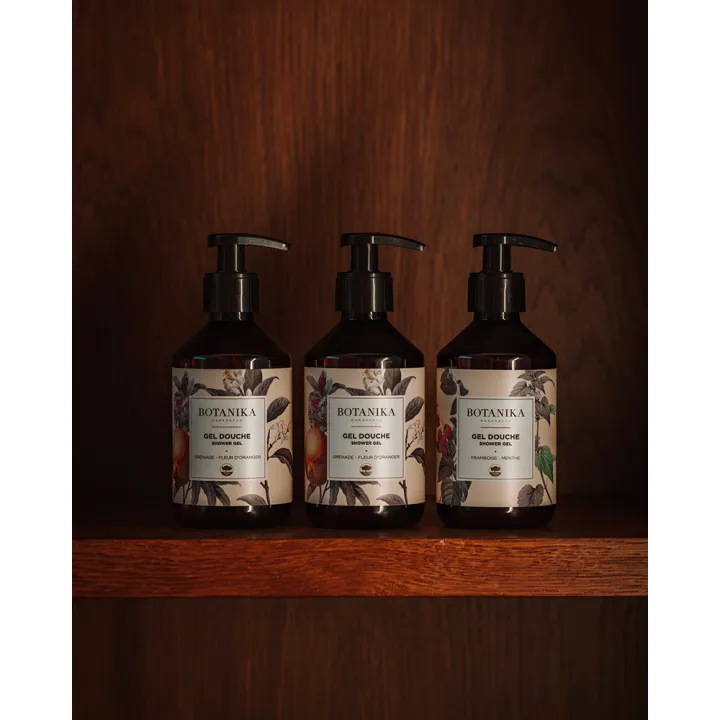 Gel douche Grenade-fleur d'oranger - Botanika Marrakech