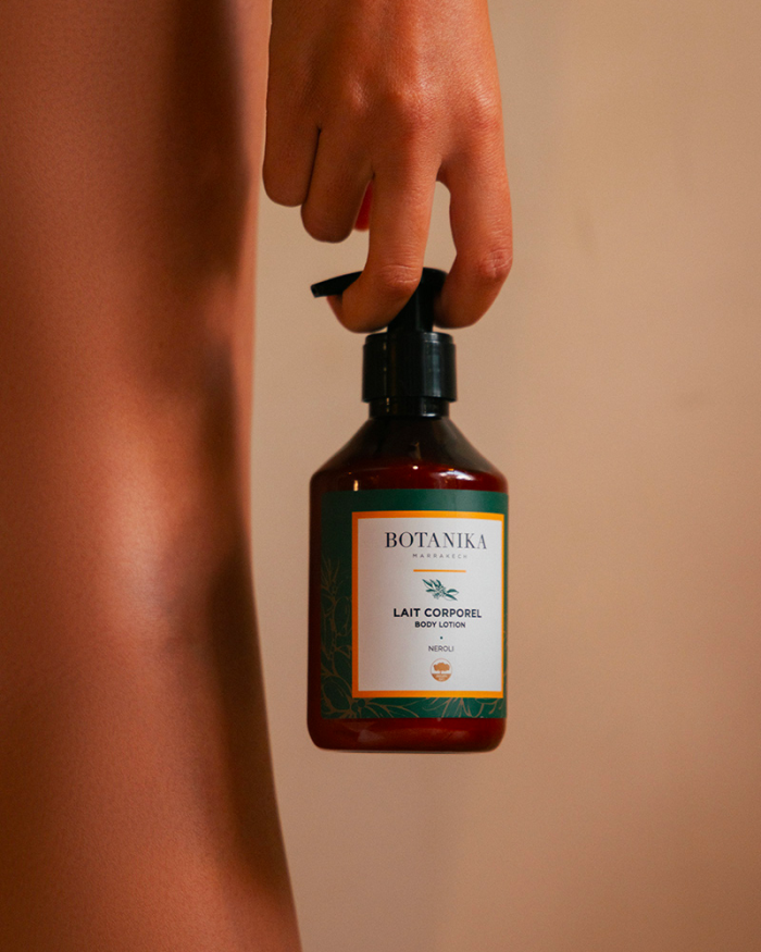 Lait corporel Néroli - Botanika Marrakech