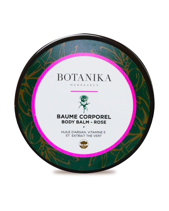 Baume corporel à la rose - Botanika Marrakech