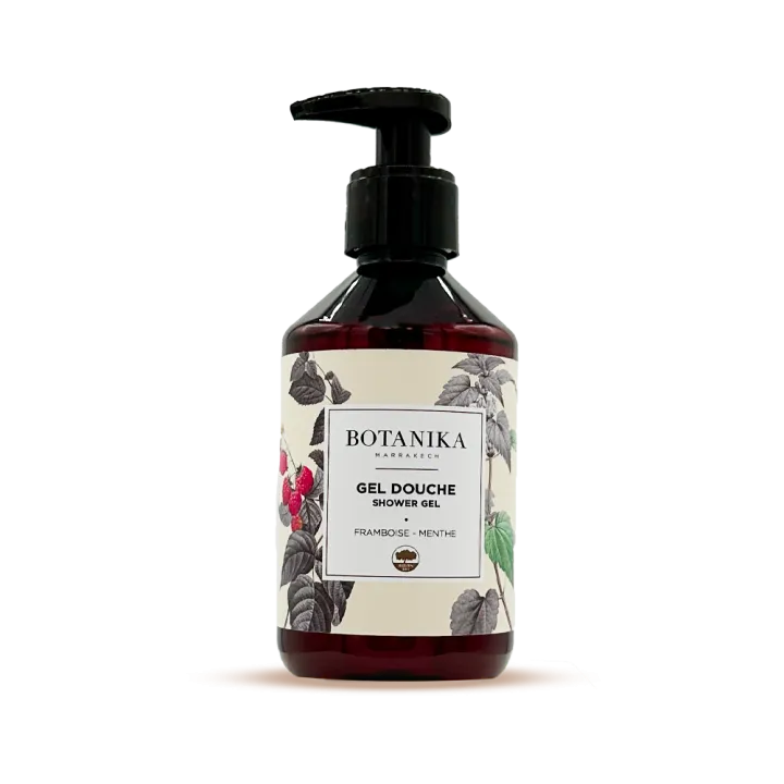 Gel douche Framboise-Menthe - Botanika Marrakech