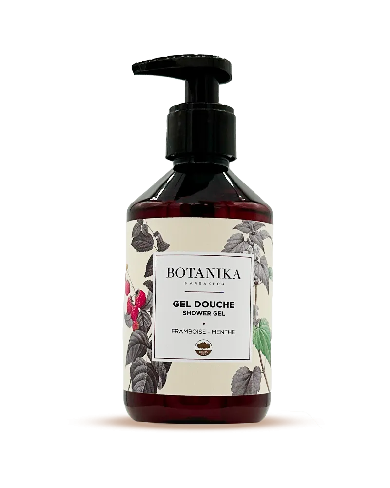 Rasperry-Mint shower gel - Botanika Marrakech