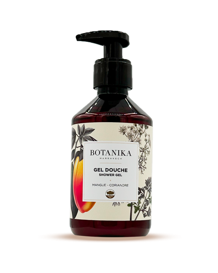 Gel douche Mangue coriandre - Botanika Marrakech