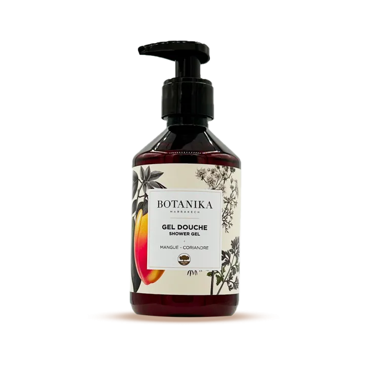 Gel douche Mangue coriandre - Botanika Marrakech