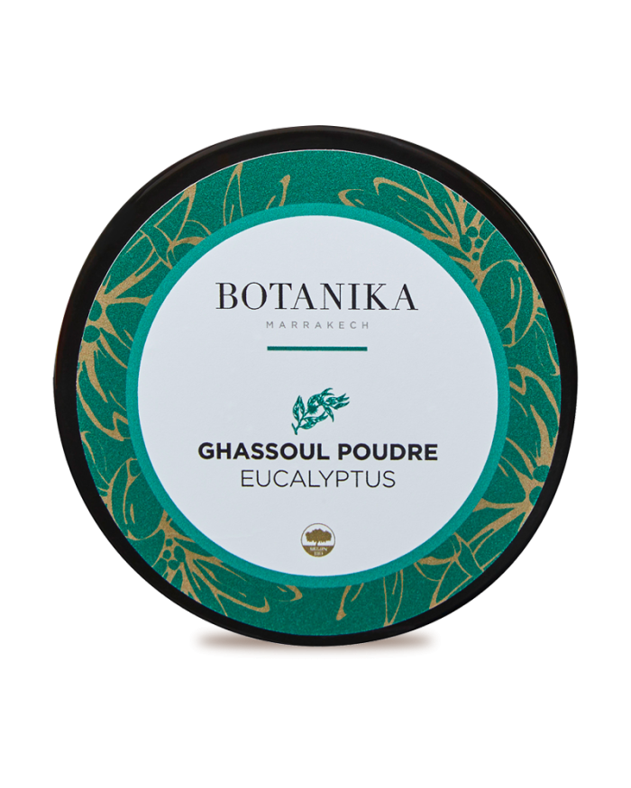 Ghassoul poudre Eucalyptus - Botanika Marrakech