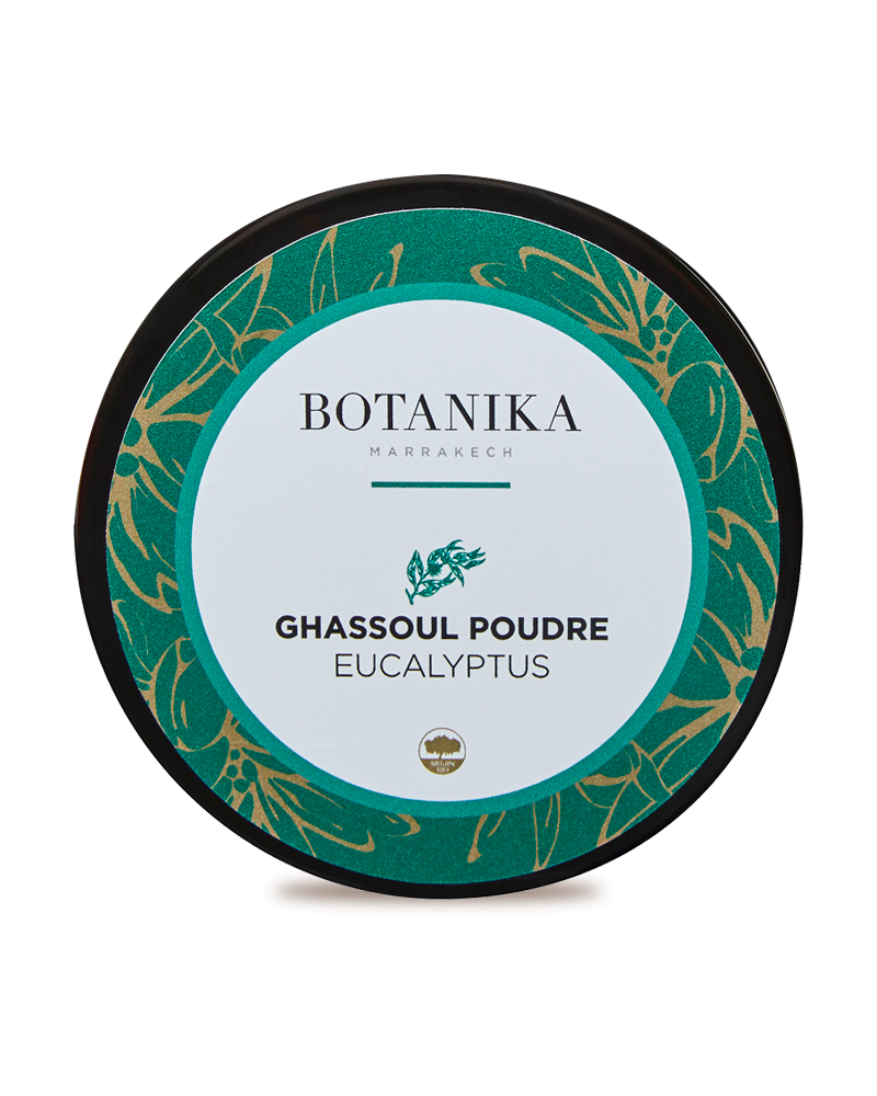 Ghassoul poudre Eucalyptus - Botanika Marrakech