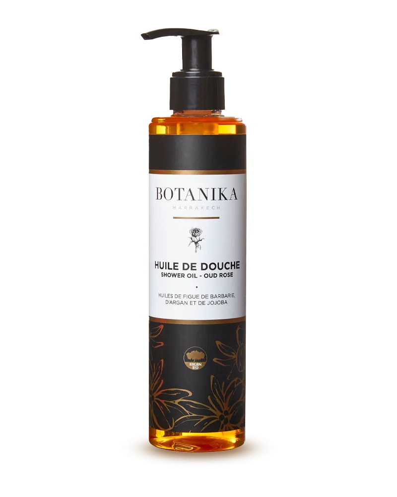 Rose Oud shower oil - Botanika Marrakech