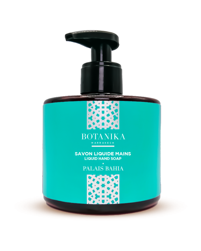 Savon liquide mains Palais Bahia - Botanika Marrakech