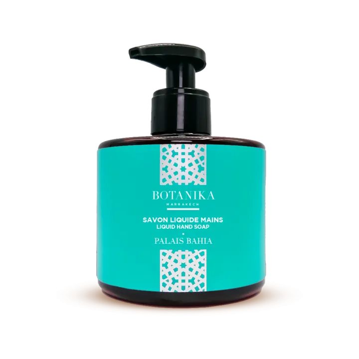 Savon liquide mains Palais Bahia - Botanika Marrakech