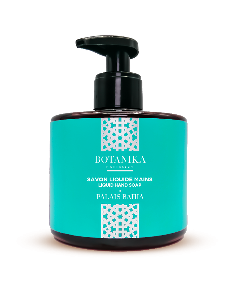 Savon liquide mains Palais Bahia - Botanika Marrakech