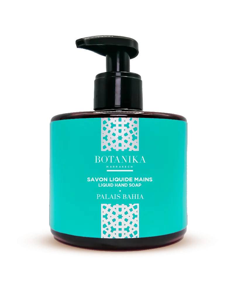 Savon liquide mains Palais Bahia - Botanika Marrakech