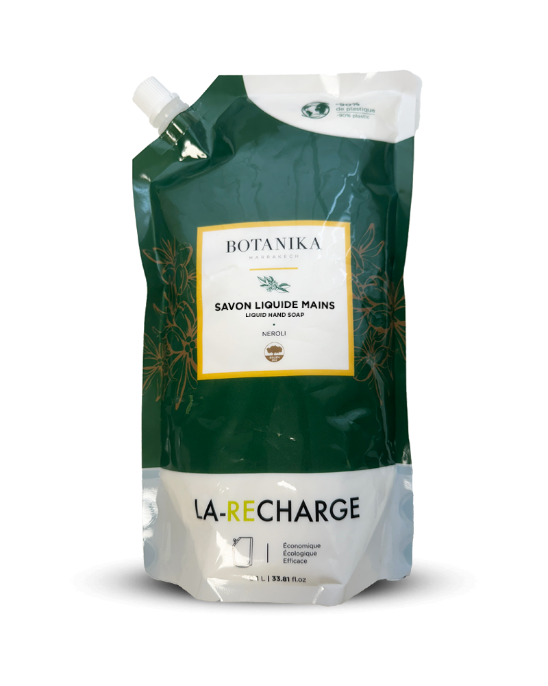 Neroli Liquid Hand Soap Refill - Botanika Marrakech