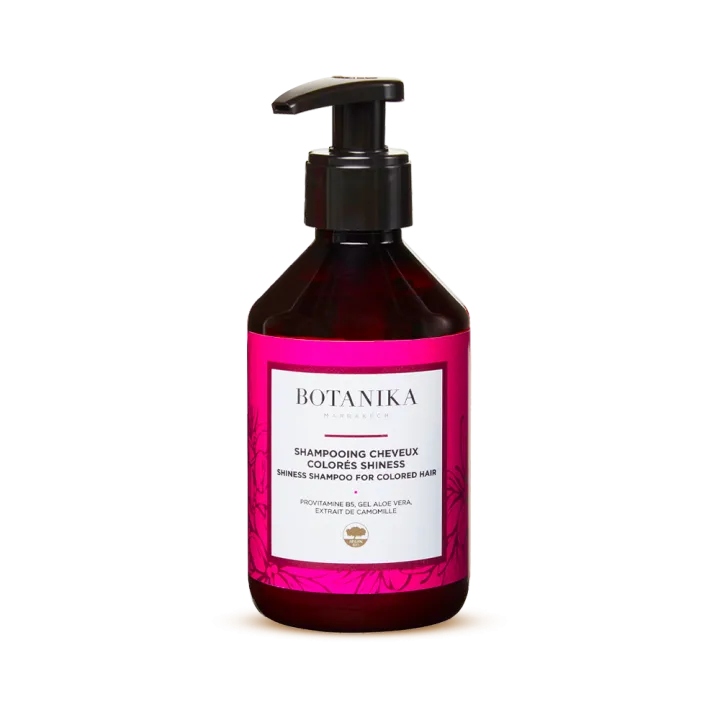 Shampoing cheveux colorés shiness - Botanika Marrakech