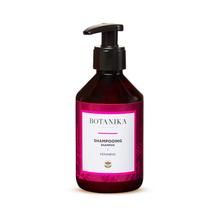 Shampoing kéraness cheveux secs frisés - Botanika Marrakech