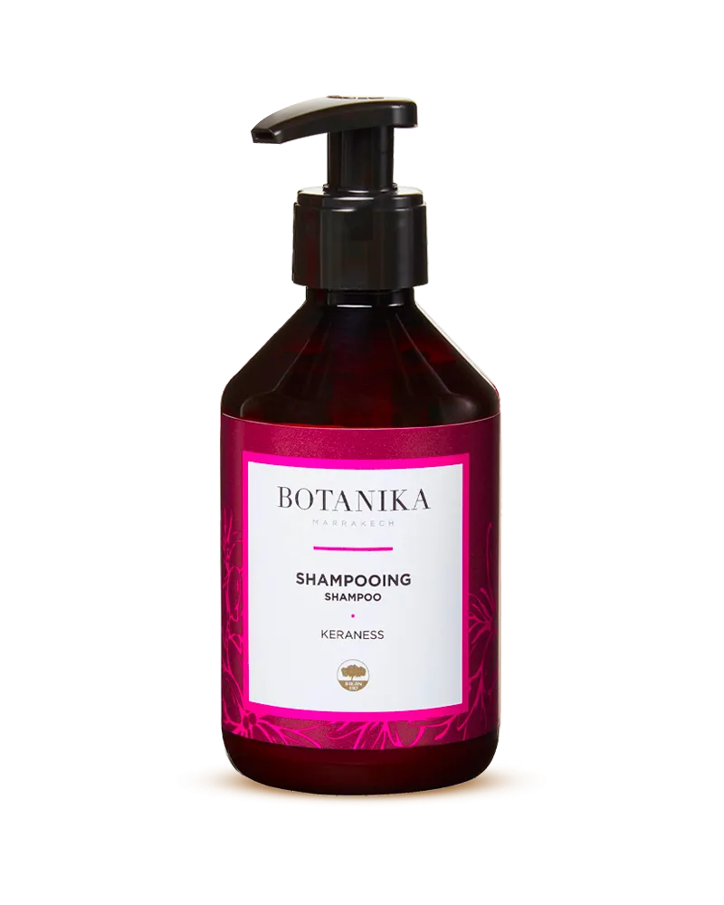 Shampoing kéraness cheveux secs frisés - Botanika Marrakech