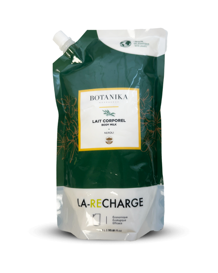 Recharge Lait Corporel Néroli - Botanika Marrakech