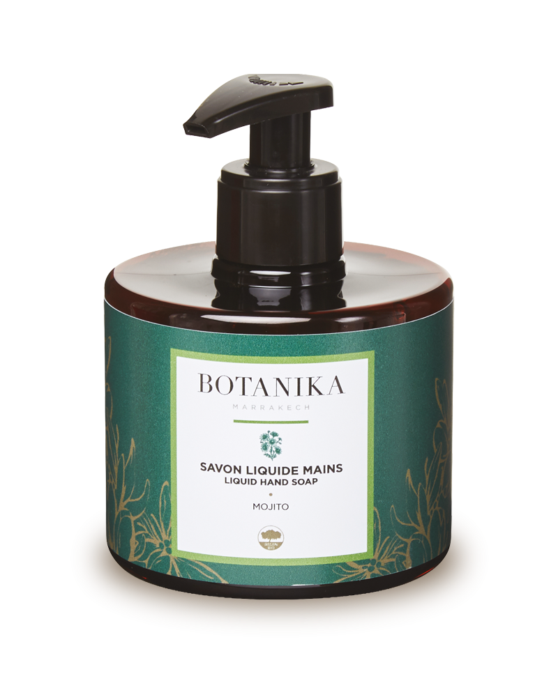Savon liquide mains Mojito - Botanika Marrakech