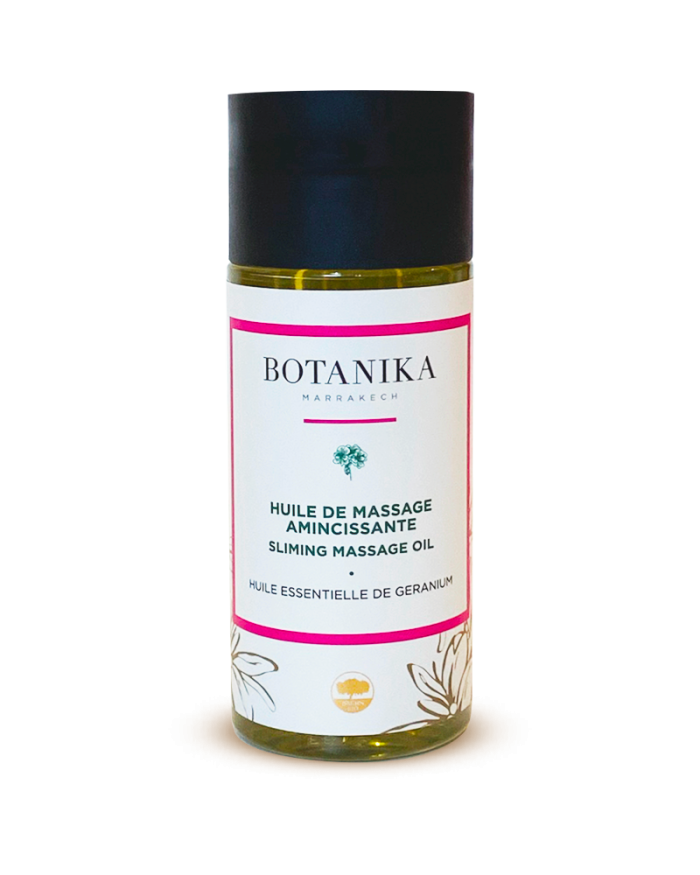 Huile de massage amincissante - Botanika Marrakech
