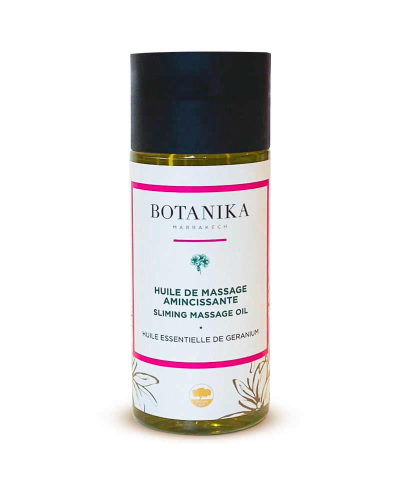 Huile de massage amincissante - Botanika Marrakech