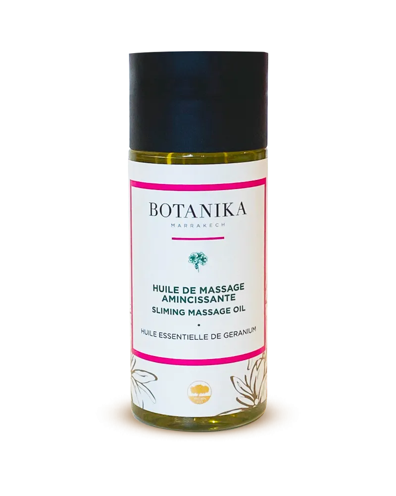 Huile de massage amincissante - Botanika Marrakech