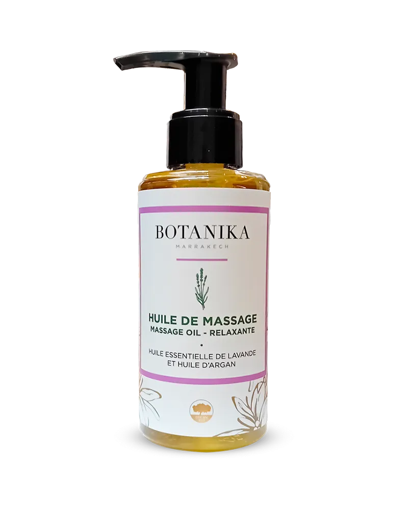 Relaxing massage oil - Botanika Marrakech