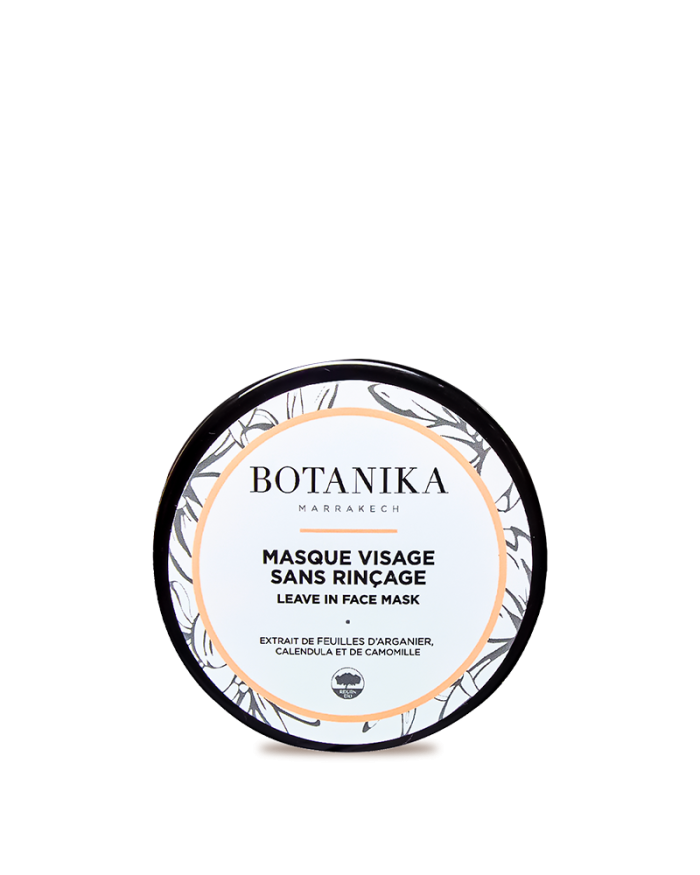 Masque visage sans rinçage - Botanika Marrakech