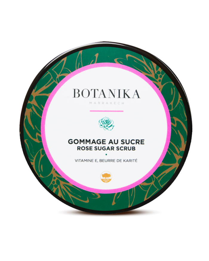 Gommage au sucre à la rose - Botanika Marrakech