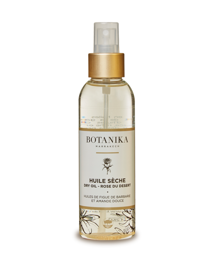 Huile sèche rose du désert - Botanika Marrakech