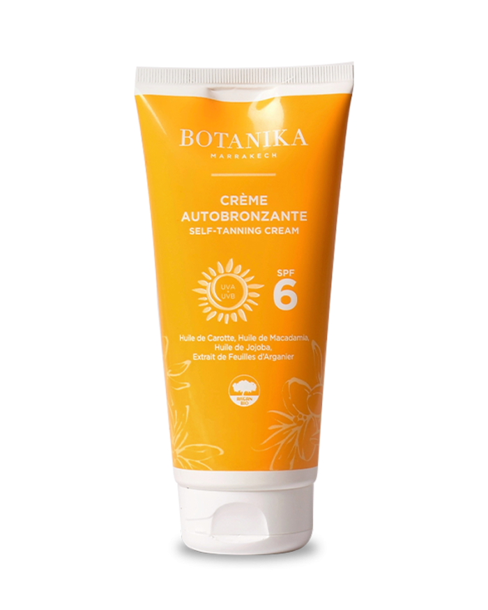 Crème auto-bronzante SPF 6 - Botanika Marrakech