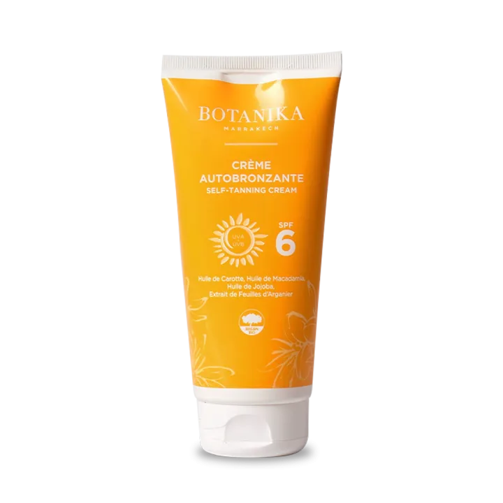 Crème auto-bronzante SPF 6 - Botanika Marrakech
