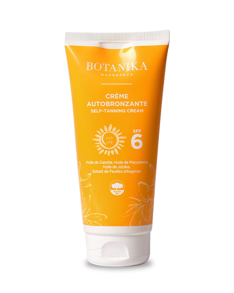 Crème auto-bronzante SPF 6 - Botanika Marrakech