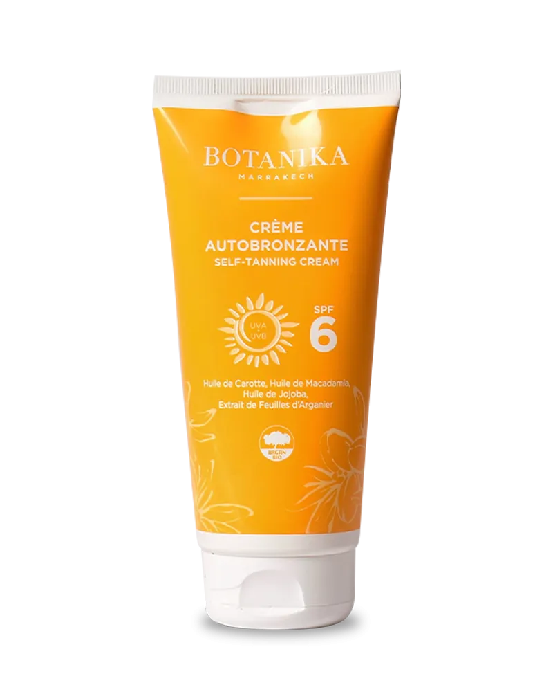 Self-tanning cream SPF 6 - Botanika Marrakech
