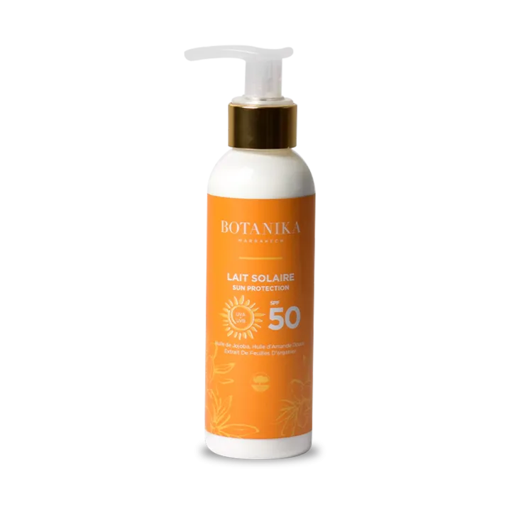 Lait solaire SPF 50 - Botanika Marrakech