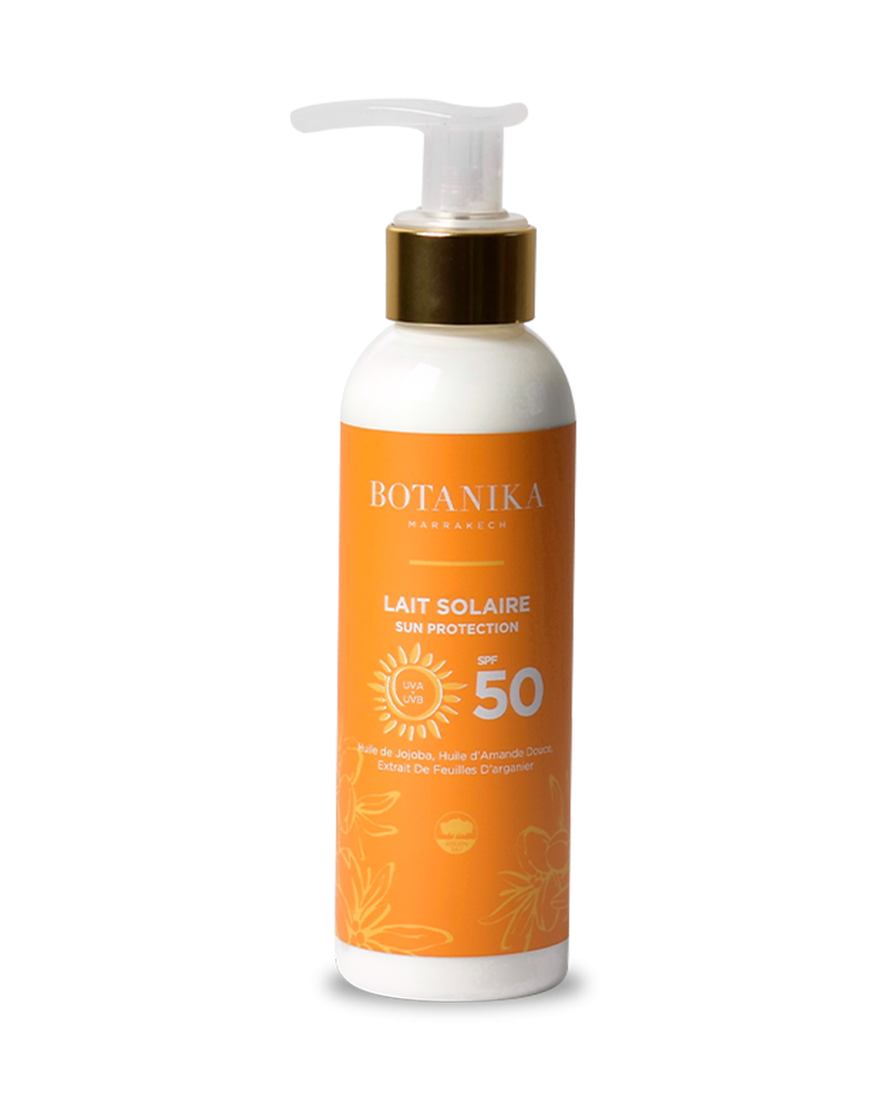 Lait solaire SPF 50 - Botanika Marrakech