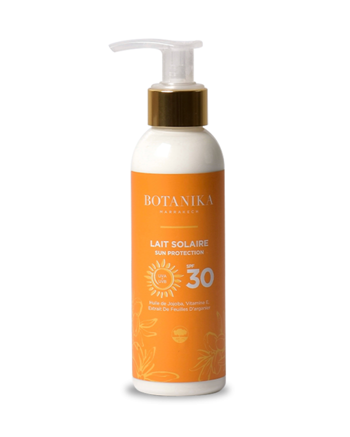 Lait solaire SPF 30 - Botanika Marrakech