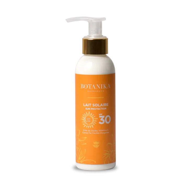 Lait solaire SPF 30 - Botanika Marrakech