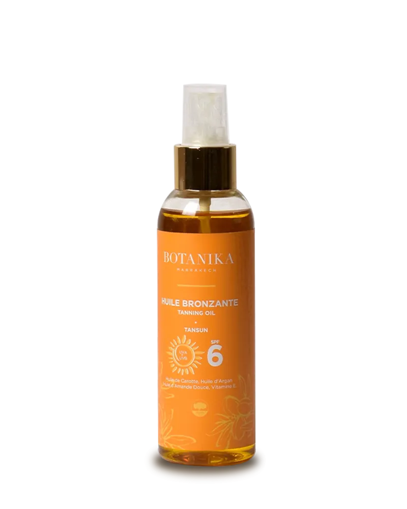 Huile bronzante SPF 6 - Botanika Marrakech