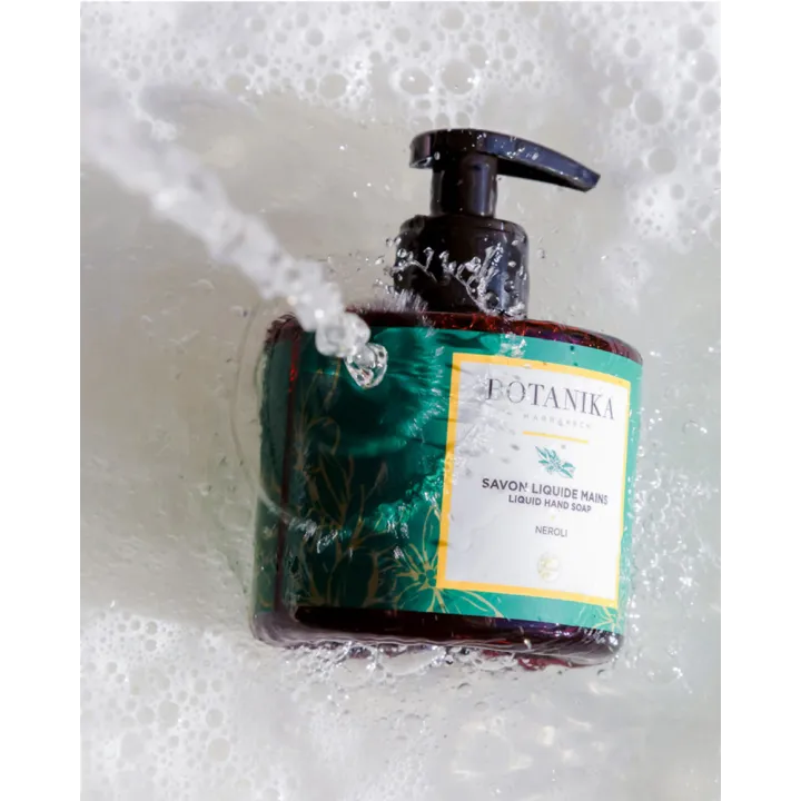 Savon liquide mains Néroli - Botanika Marrakech