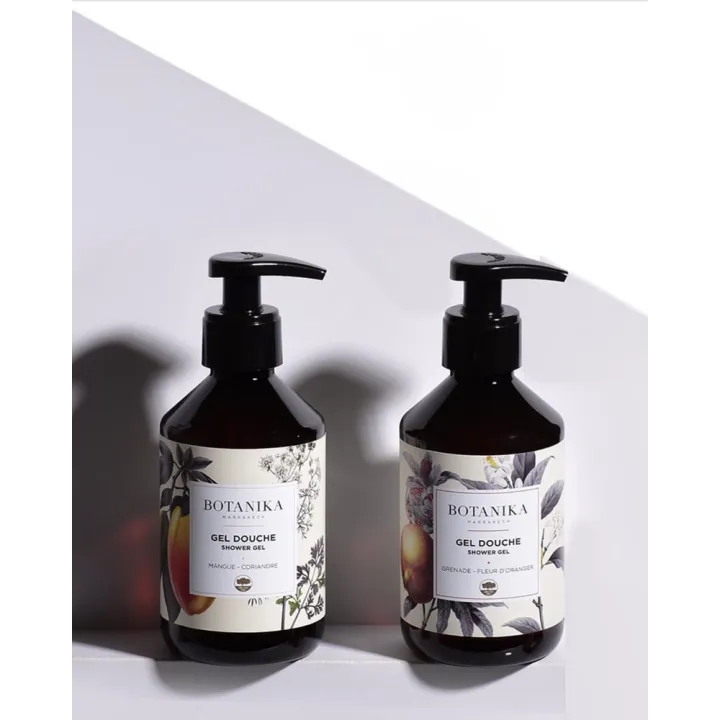 Gel douche Mangue coriandre - Botanika Marrakech