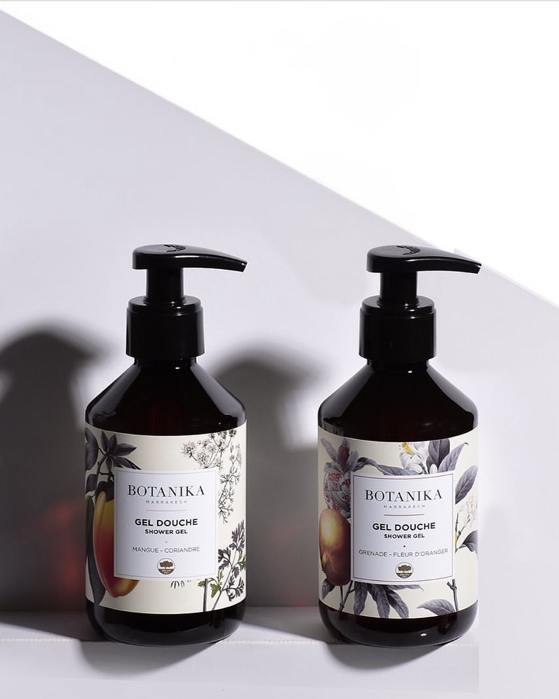 Gel douche Mangue coriandre - Botanika Marrakech