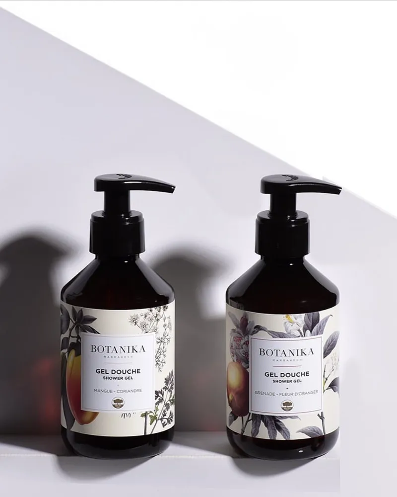 Gel douche Mangue coriandre - Botanika Marrakech