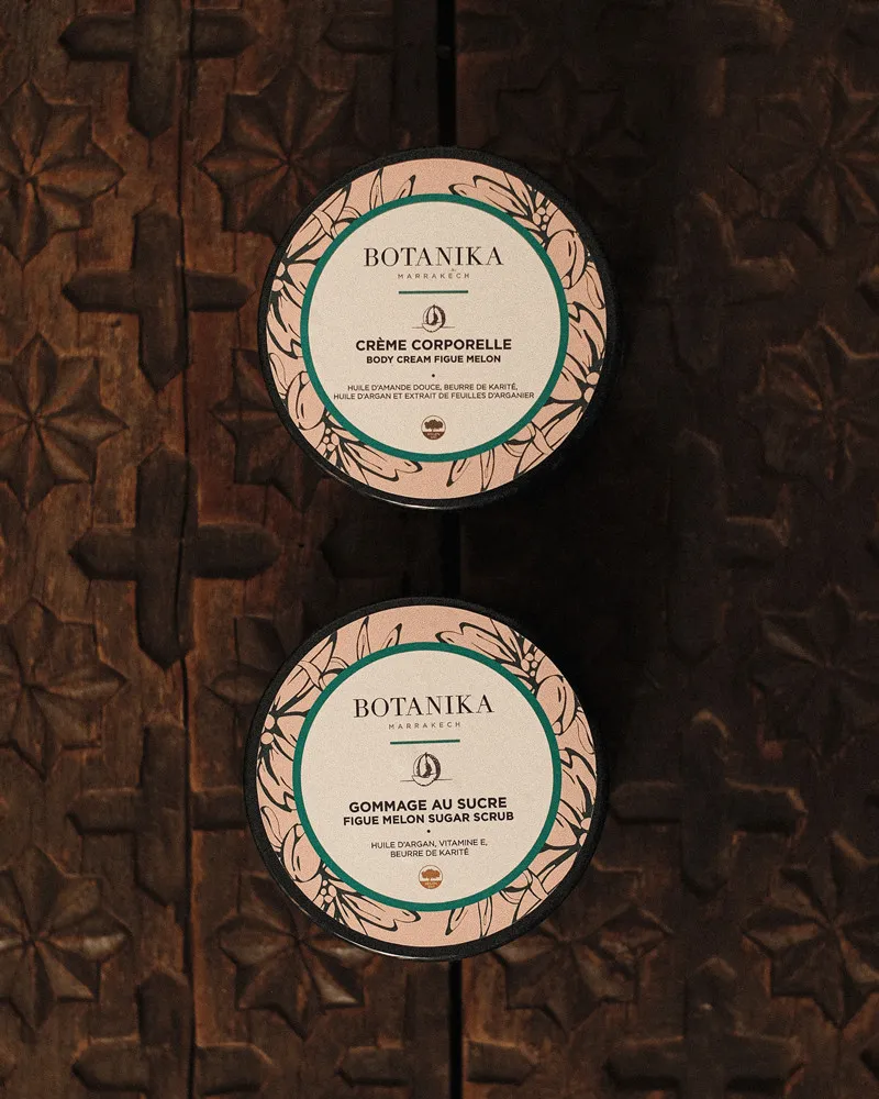 Gommage au sucre Figue Melon - Botanika Marrakech